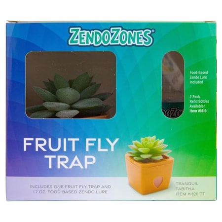Zendozones JT Eaton ZendoZones Fruit Fly Trap 1 box, PK6 1820-TT